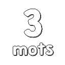 3 mots
