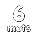6 mots