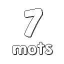 7 mots